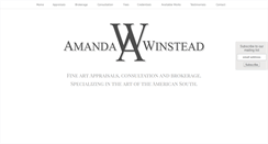 Desktop Screenshot of amandawinstead.com