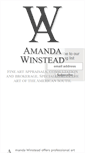 Mobile Screenshot of amandawinstead.com